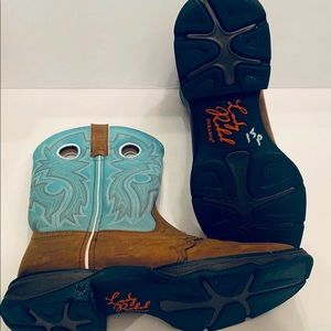 Lady Rebel leather boots